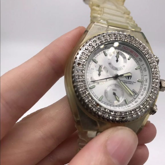 TECHNOMARINE CRUISE WHITE DIAMOND Bezel - Picture 2 of 12